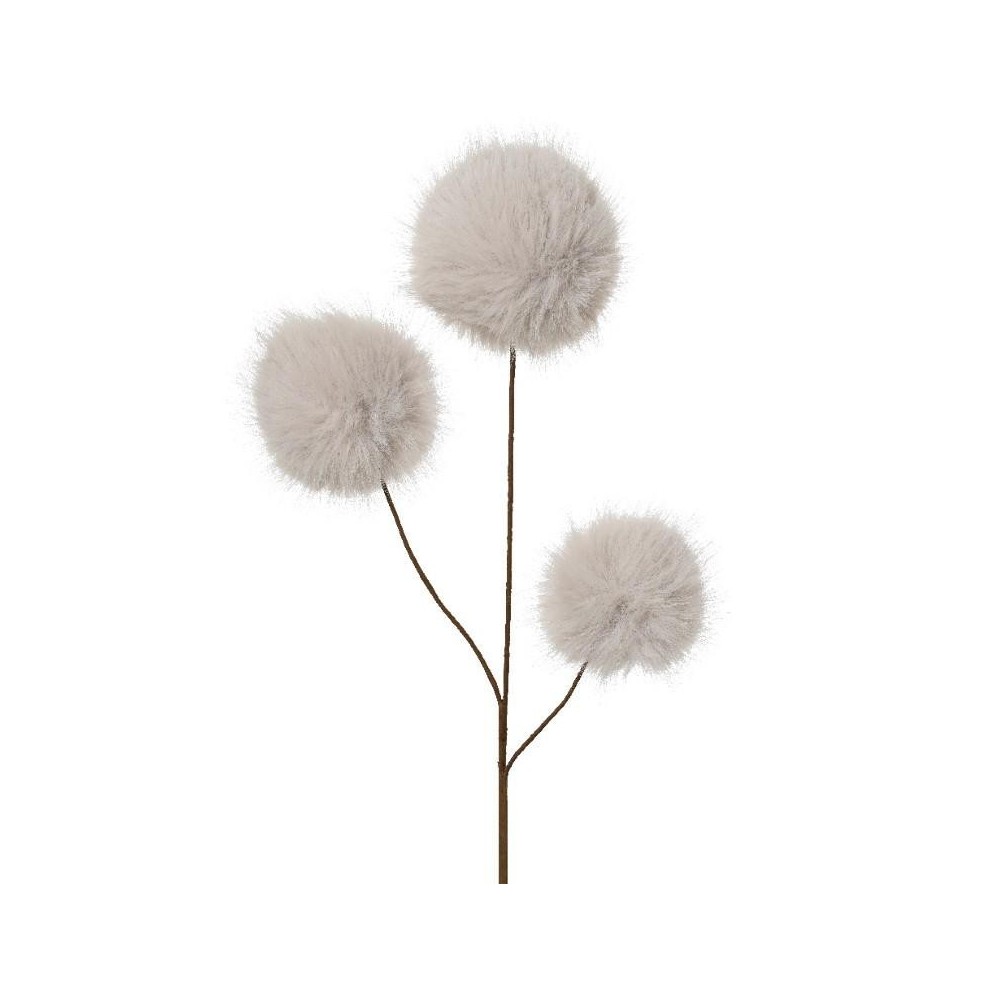 RAMO BULBI EFFETTO NEVE H.70CM.